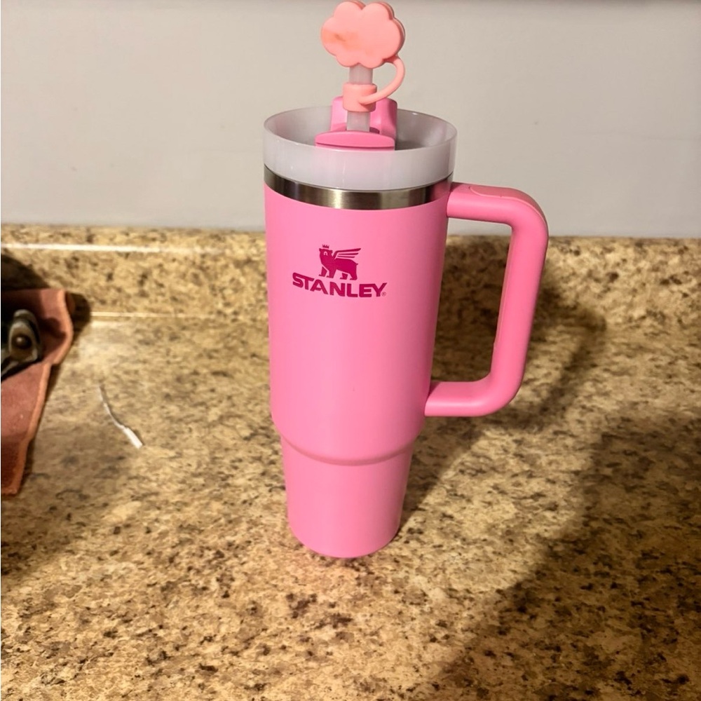 Stanley Pink Insulated Mug with Handle